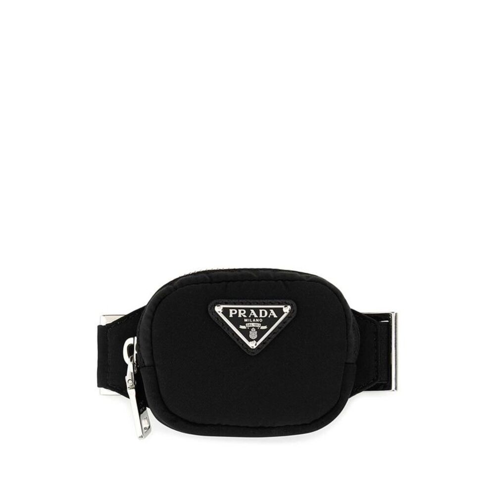 Prada Men Black Nylon Cuff